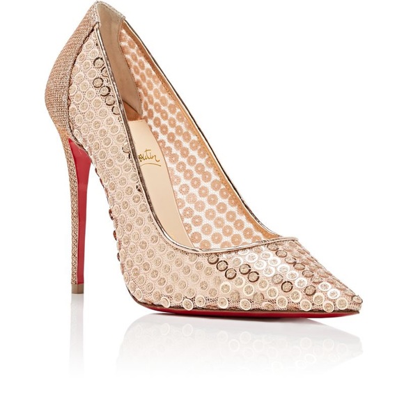 Christian Louboutin Shoes - Christian Louboutin Lace 554 100 Cabaret Pumps